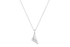  Sunshine Chaser - Zilver / Gerodineerd - Zirkonia - 50cm